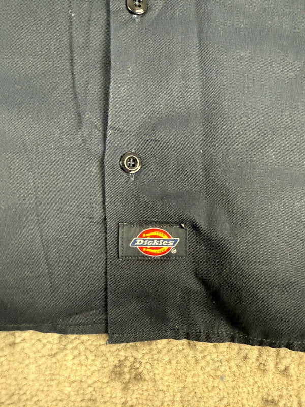 Chemise Dickies à manches courtes large baggy design streetwear y2k hip-hop fait main taille M n•477