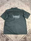Chemise Dickies manches courtes large baggy design streetwear y2k hip-hop fait main taille XXL n•478