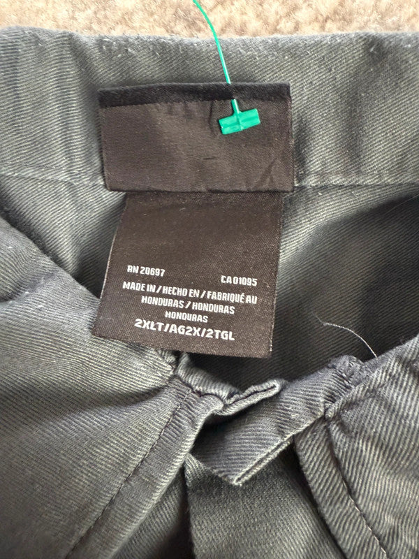 Chemise Dickies manches courtes large baggy design streetwear y2k hip-hop fait main taille XXL n•478