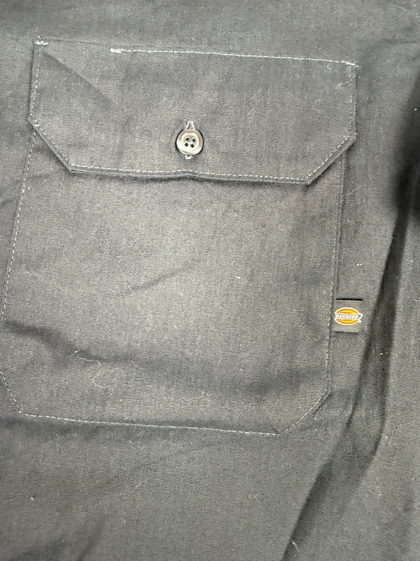 Chemise Dickies à manches courtes large baggy design streetwear y2k hip-hop fait main taille L n•479