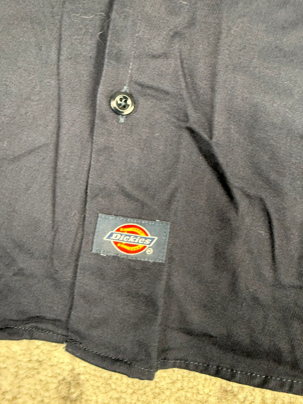 Chemise Dickies manches courtes large baggy design streetwear y2k hip-hop fait main taille XL n•480