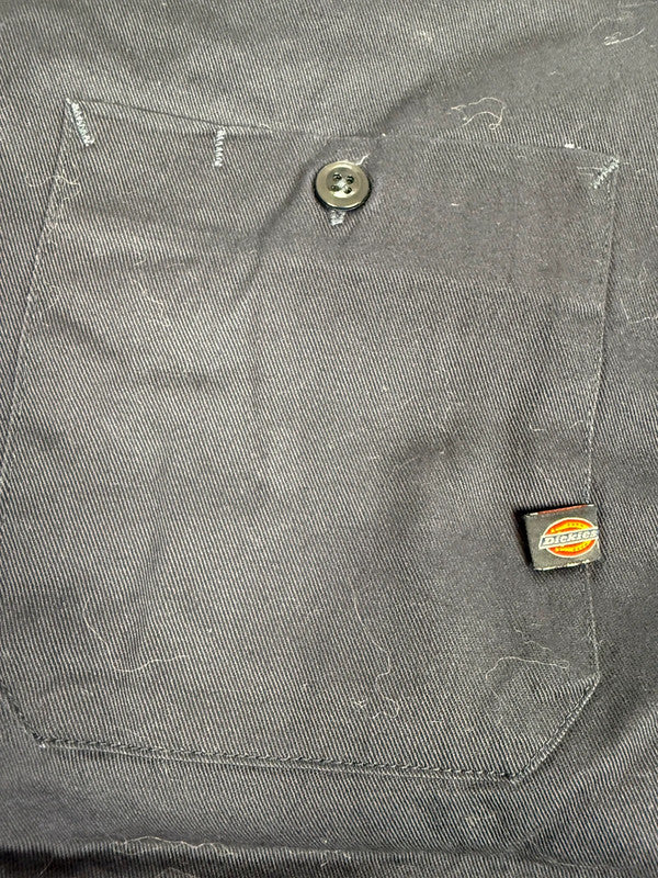 Chemise Dickies manches courtes large baggy design streetwear y2k hip-hop fait main taille XL n•480