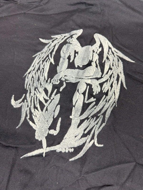 Chemise Dickies manches courtes large baggy design streetwear y2k hip-hop fait main taille XL n•480