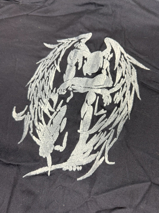 Chemise Dickies manches courtes large baggy design streetwear y2k hip-hop fait main taille XL n•480