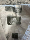 Chemise blanche design streetwear y2k hip-hop fait main taille XL n•491