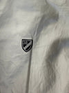 Chemise blanche design streetwear y2k hip-hop fait main taille M n•493