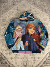 Manteau en tapisserie design unique vintage fait main upcyclé retravaillé tissé taille M n•446