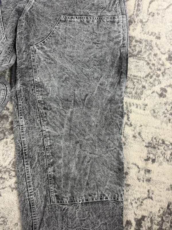 Pantalon baggy double knee 100% Cotton jean large Japanese streetwear JNCO y2k hip-hop taille 32US