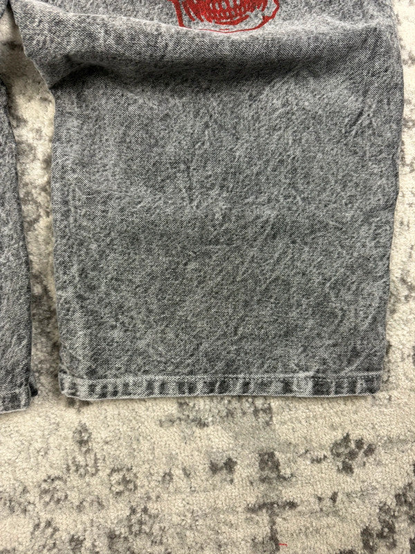 Pantalon baggy double knee 100% Cotton jean large Japanese streetwear JNCO y2k hip-hop taille 32US