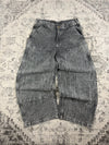 Pantalon baggy double knee 100% Cotton jean large Japanese streetwear JNCO y2k hip-hop taille 32US