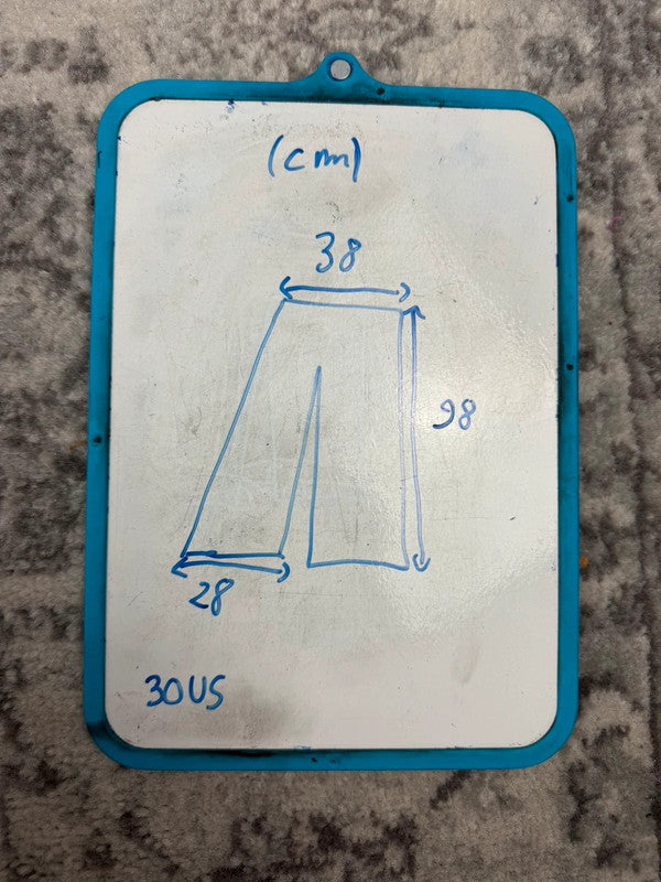 Pantalon baggy double knee 100% Cotton jean large Japanese streetwear JNCO y2k hip-hop taille 30US