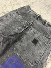 Pantalon baggy double knee 100% Cotton jean large Japanese streetwear JNCO y2k hip-hop taille 30US