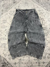 Pantalon baggy double knee 100% Cotton jean large Japanese streetwear JNCO y2k hip-hop taille 32US