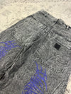 Pantalon baggy double knee 100% Cotton jean large Japanese streetwear JNCO y2k hip-hop taille 32US