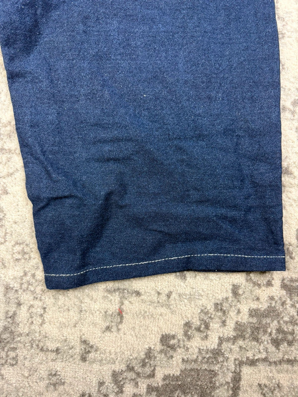 Pantalon baggy double knee 100% Cotton jean large Japanese streetwear JNCO y2k hip-hop taille 32US
