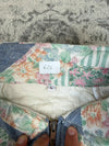 Veste en quilt crop style sportswear design unique vintage fait main upcyclé retravaillé n•626