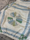 Veste en quilt crop style sportswear design unique vintage fait main upcyclé retravaillé n•631
