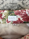 Veste en quilt crop style sportswear design unique vintage fait main upcyclé retravaillé n•643