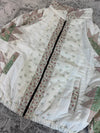 Veste en quilt crop style sportswear design unique vintage fait main upcyclé retravaillé n•657