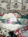 Veste en quilt crop style sportswear design unique vintage fait main upcyclé retravaillé n•659