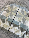 Veste en quilt crop style sportswear design unique vintage fait main upcyclé retravaillé n•662