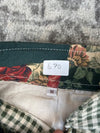 Veste en quilt crop style sportswear design unique vintage fait main upcyclé retravaillé n•670