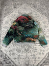 Veste en tapisserie design unique vintage fait main upcyclé retravaillé tissé taille XS n•679