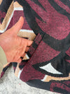 Veste en tapisserie design unique vintage fait main upcyclé retravaillé tissé taille XS n•682
