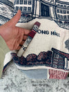 Veste en tapisserie design unique vintage fait main upcyclé retravaillé tissé taille XS n•683