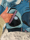 Veste en tapisserie design unique vintage fait main upcyclé retravaillé tissé taille S n•686