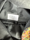 Veste en tapisserie design unique vintage fait main upcyclé retravaillé tissé taille S n•687
