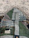 Veste en tapisserie design unique vintage fait main upcyclé retravaillé tissé taille S n•688