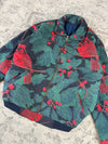 Veste en tapisserie design unique vintage fait main upcyclé retravaillé tissé taille S n•692