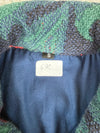 Veste en tapisserie design unique vintage fait main upcyclé retravaillé tissé taille S n•692