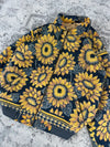 Veste en tapisserie design unique vintage fait main upcyclé retravaillé tissé taille S n•694