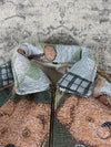 Veste en tapisserie design unique vintage fait main upcyclé retravaillé tissé taille S n•698