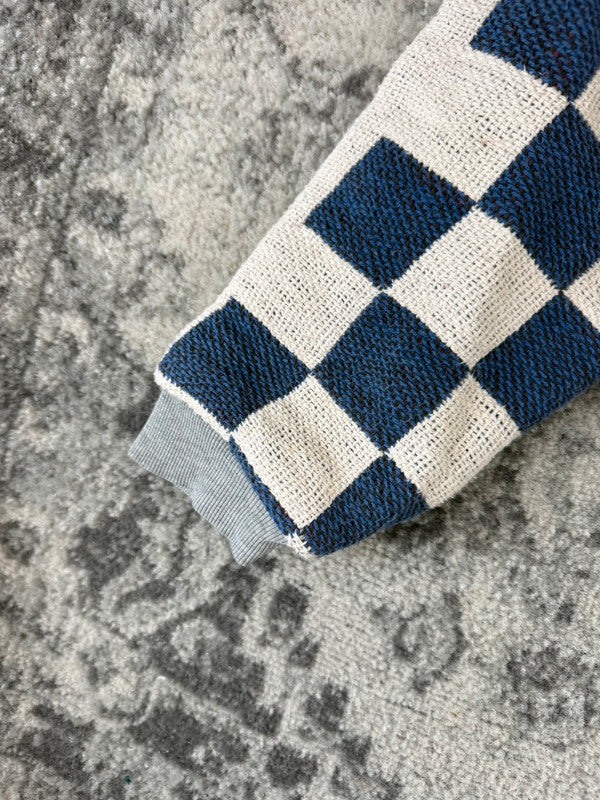 Veste en tapisserie design unique vintage fait main upcyclé retravaillé tissé taille S n•702