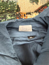 Veste en tapisserie design unique vintage fait main upcyclé retravaillé tissé taille M n•704
