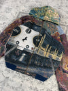 Veste en tapisserie design unique vintage fait main upcyclé retravaillé tissé taille M n•706
