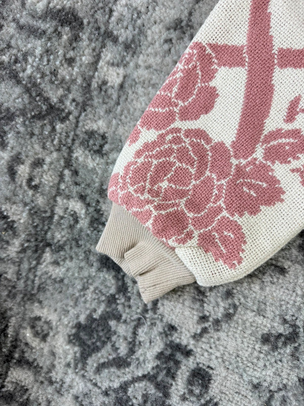 Veste en tapisserie design unique vintage fait main upcyclé retravaillé tissé taille M n•708