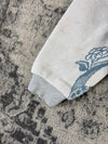 Veste en tapisserie design unique vintage fait main upcyclé retravaillé tissé taille M n•715