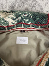 Veste en tapisserie design unique vintage fait main upcyclé retravaillé tissé taille M n•719