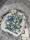 Veste en tapisserie design unique vintage fait main upcyclé retravaillé tissé taille M n•720