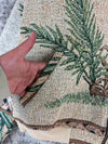 Veste en tapisserie design unique vintage fait main upcyclé retravaillé tissé taille L n•724