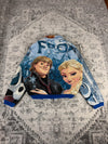 Veste en tapisserie design unique vintage fait main upcyclé retravaillé tissé taille L n•734