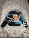 Veste en tapisserie design unique vintage fait main upcyclé retravaillé tissé taille XL n•748