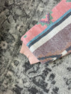 Veste en tapisserie design unique vintage fait main upcyclé retravaillé tissé taille XXL n•769