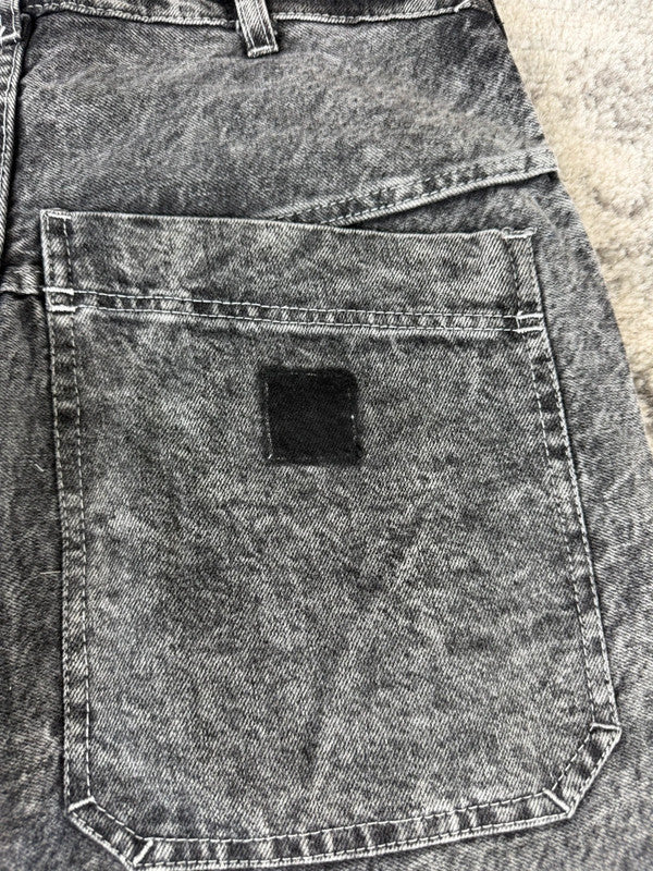 Pantalon double knee baggy jean large balloon streetwear JNCO y2k vintage hip-hop taille 32US n•789
