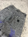 Pantalon double knee baggy jean large balloon streetwear JNCO y2k vintage hip-hop taille 32US n•789