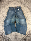 Pantalon baggy jean large Japanese balloon streetwear JNCO y2k vintage hip-hop taille L n•785